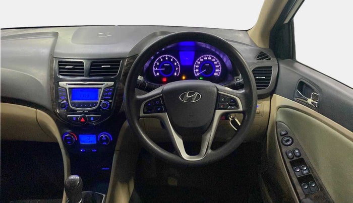 2012 Hyundai Verna FLUIDIC 1.6 VTVT SX, Petrol, Manual, 45,622 km, Steering Wheel Close Up