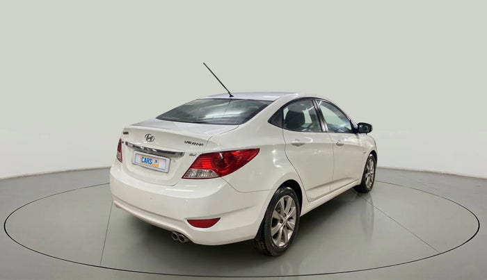 2012 Hyundai Verna FLUIDIC 1.6 VTVT SX, Petrol, Manual, 45,622 km, Right Back Diagonal