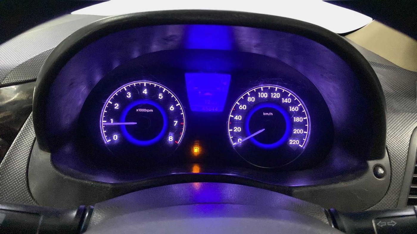 2012 Hyundai Verna FLUIDIC 1.6 VTVT SX, Petrol, Manual, 45,622 km, Odometer Image