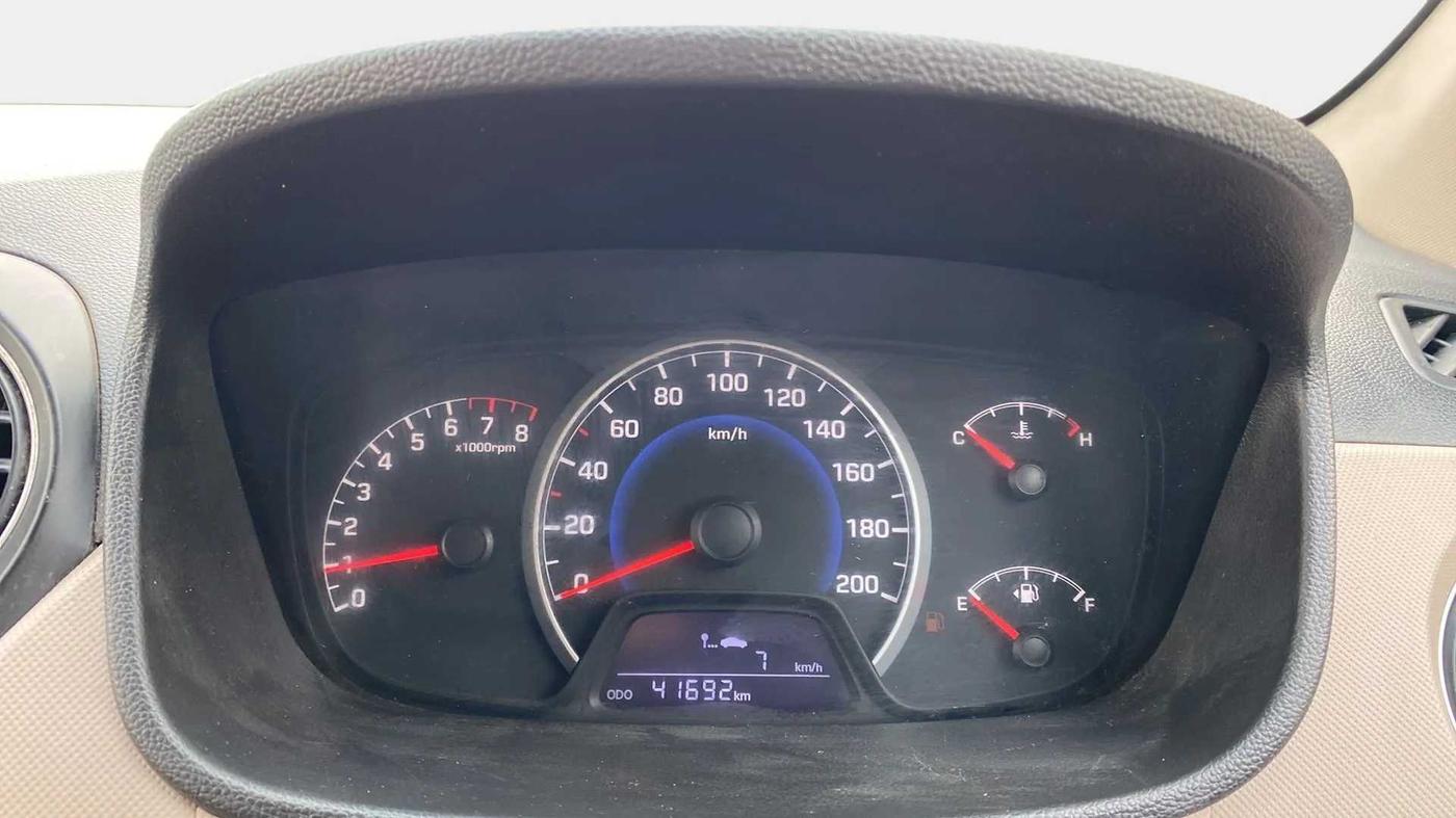 2013 Hyundai Grand i10 MAGNA 1.2 KAPPA VTVT, Petrol, Manual, 41,748 km, Odometer Image