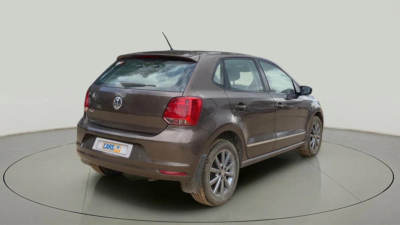 2019 Volkswagen Polo HIGHLINE PLUS 1.0, Petrol, Manual, 37,326 km, Right Back Diagonal