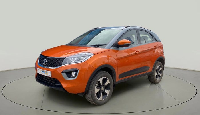 2019 Tata NEXON XZA PLUS PETROL DUAL TONE, Petrol, Automatic, 28,985 km, Left Front Diagonal