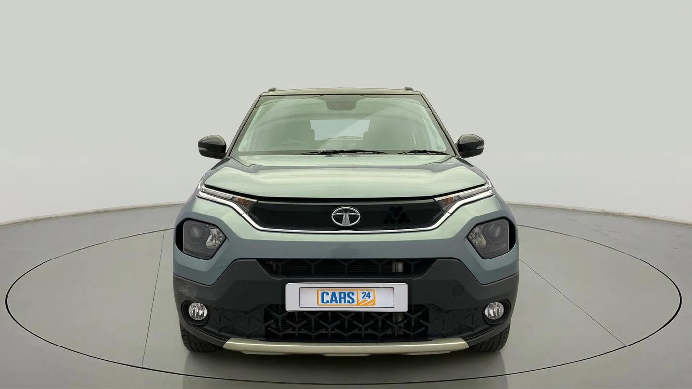 2023 Tata PUNCH CREATIVE AMT 1.2 RTN DUAL TONE, Petrol, Automatic, 24,743 km, Front