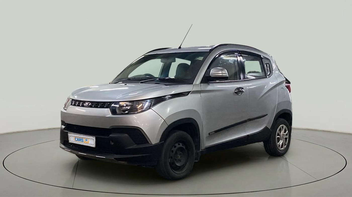 2017 Mahindra Kuv100 K6 PLUS D 6 STR, Diesel, Manual, 71,683 km, Left Front Diagonal