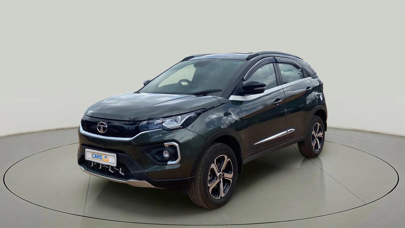 2023 Tata NEXON XZ PLUS PETROL SUNROOF, Petrol, Manual, 20,306 km, Left Front Diagonal