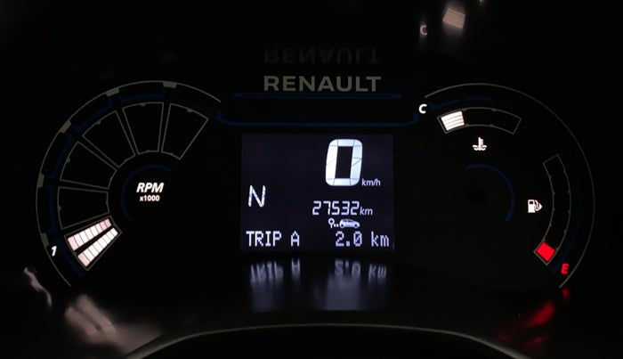 2022 Renault TRIBER RXZ AMT, Petrol, Automatic, 27,565 km, Odometer Image