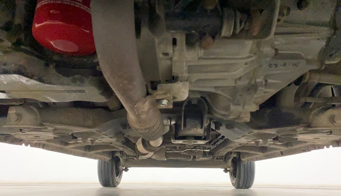 2018 Mahindra KUV 100 NXT K6+ P 6 STR, Petrol, Manual, 55,112 km, Front Underbody