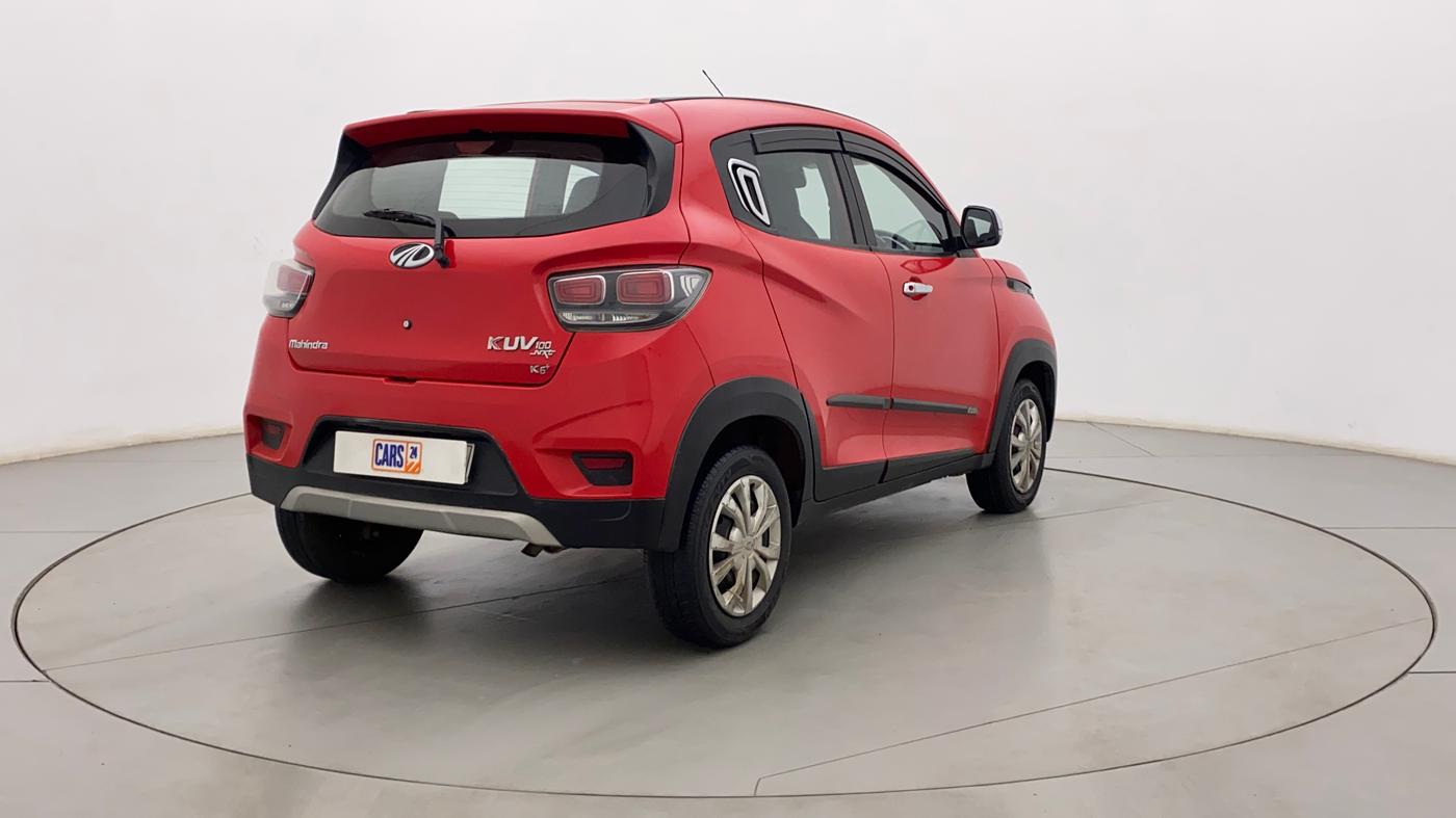 2018 Mahindra KUV 100 NXT K6+ P 6 STR, Petrol, Manual, 55,112 km, Right Back Diagonal