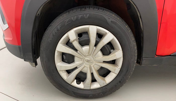 2018 Mahindra KUV 100 NXT K6+ P 6 STR, Petrol, Manual, 55,112 km, Left Front Wheel