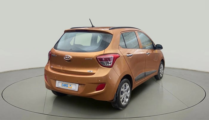 2013 Hyundai Grand i10 SPORTZ 1.2 KAPPA VTVT, Petrol, Manual, 90,285 km, Right Back Diagonal