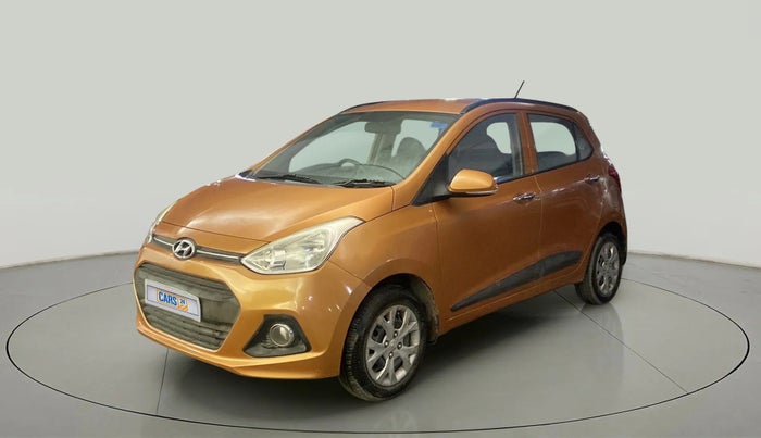 2013 Hyundai Grand i10 SPORTZ 1.2 KAPPA VTVT, Petrol, Manual, 90,285 km, Left Front Diagonal