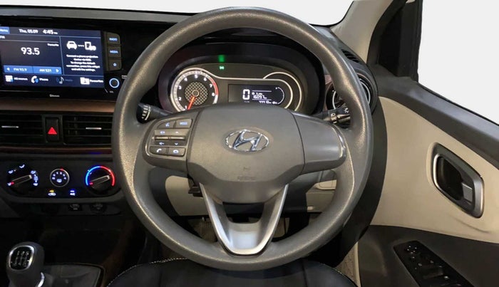 2020 Hyundai AURA SX 1.2, Petrol, Manual, 44,410 km, Steering Wheel Close Up