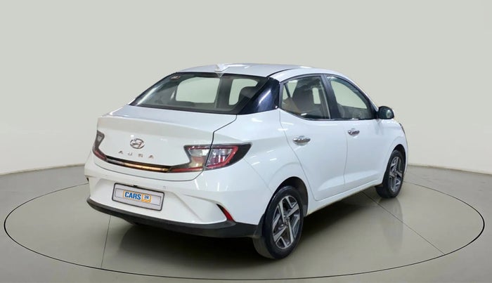2020 Hyundai AURA SX 1.2, Petrol, Manual, 44,410 km, Right Back Diagonal