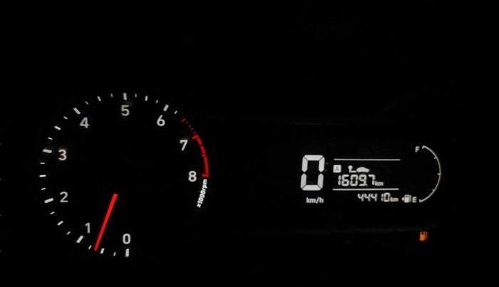 2020 Hyundai AURA SX 1.2, Petrol, Manual, 44,410 km, Odometer Image