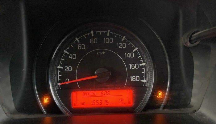 2020 Maruti New Wagon-R LXI CNG 1.0, CNG, Manual, 65,469 km, Odometer Image