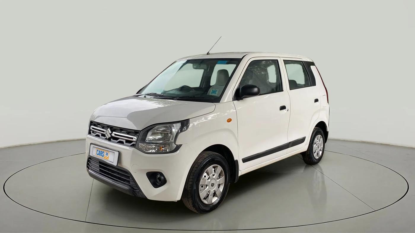 2020 Maruti New Wagon-R LXI CNG 1.0, CNG, Manual, 65,469 km, Left Front Diagonal