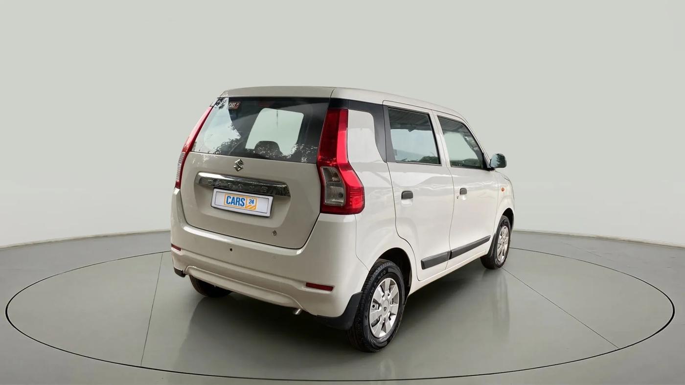 2020 Maruti New Wagon-R LXI CNG 1.0, CNG, Manual, 65,469 km, Right Back Diagonal