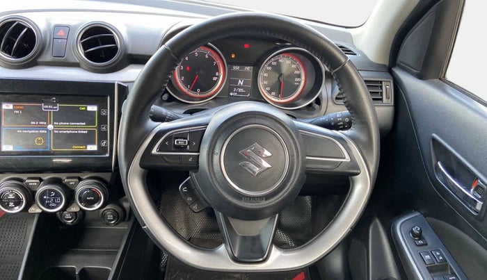 2019 Maruti Swift ZXI PLUS AMT, Petrol, Automatic, 31,642 km, Steering Wheel Close Up