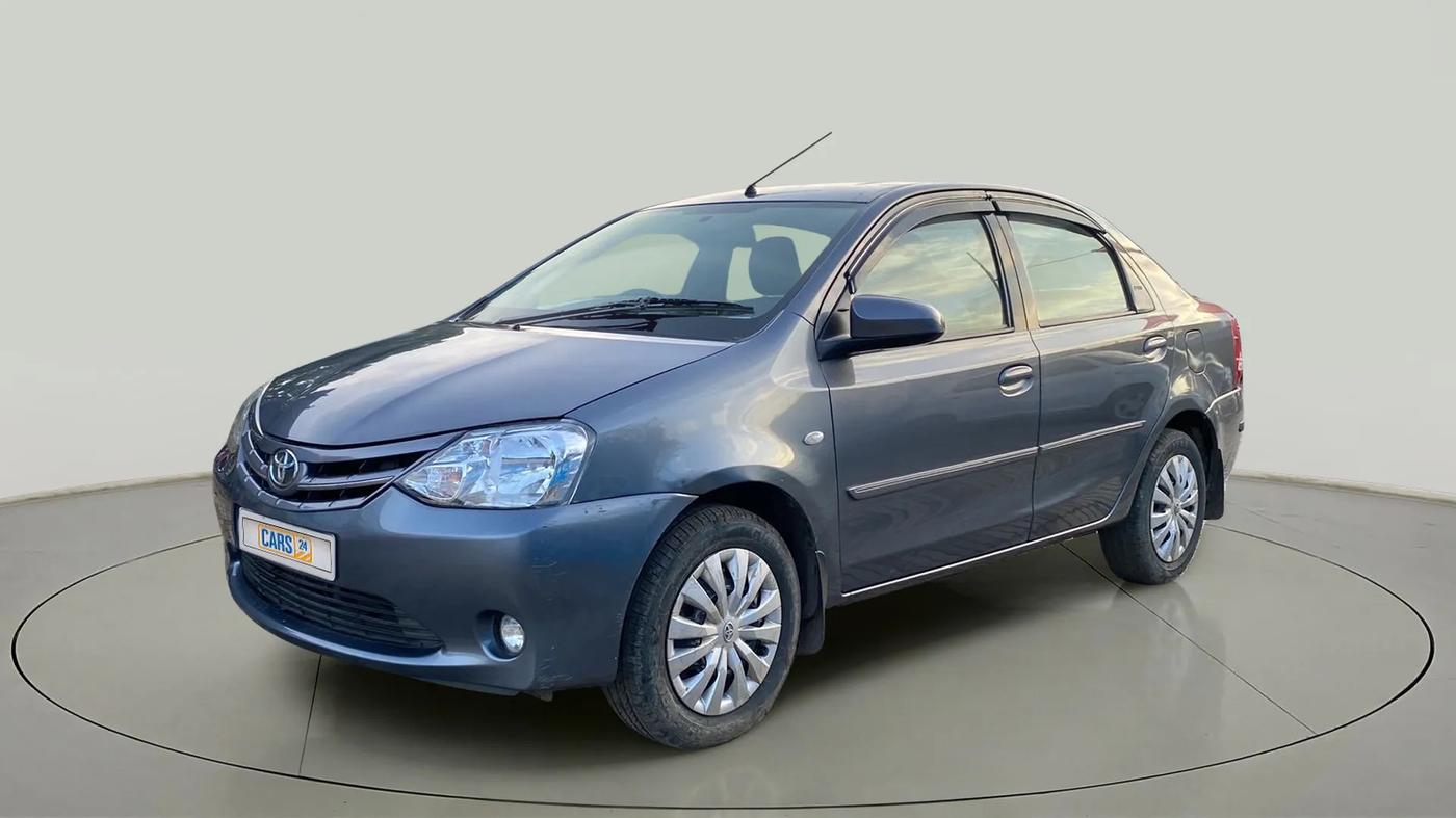 2014 Toyota Etios G, Petrol, Manual, 49,488 km, Left Front Diagonal