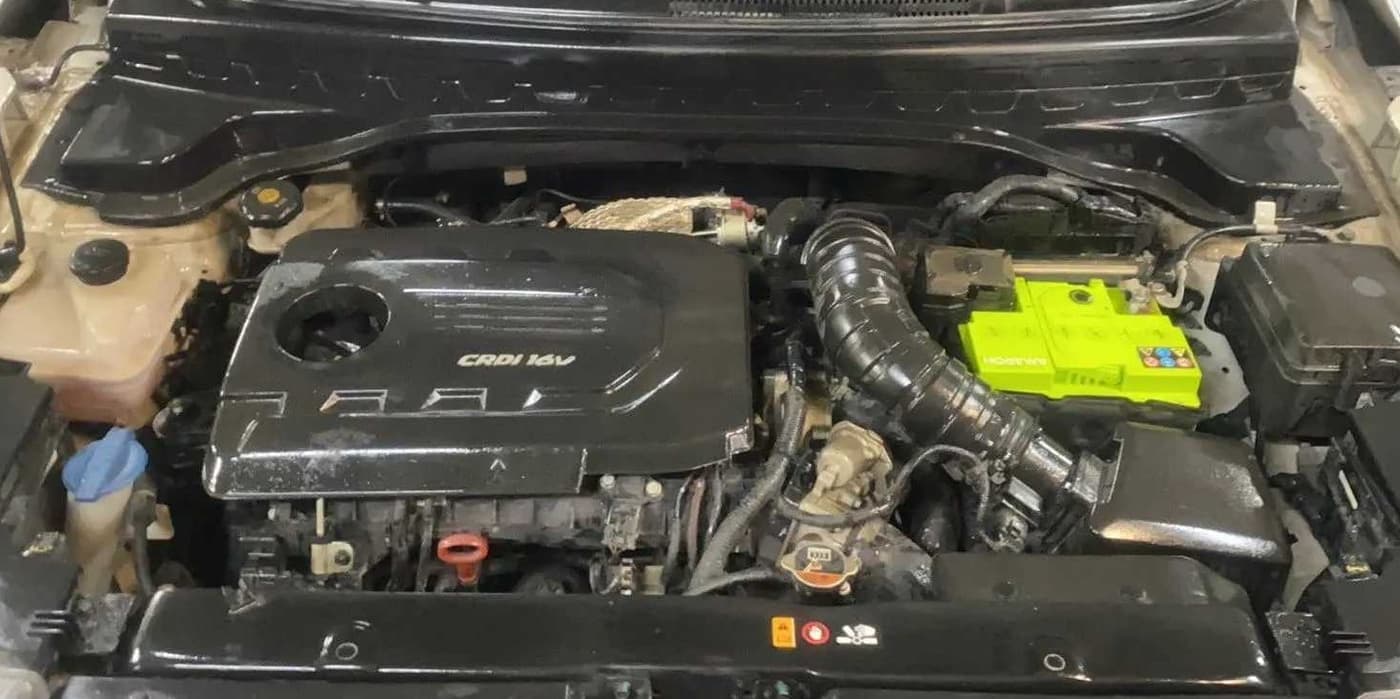 2020 KIA SONET HTX 1.5, Diesel, Manual, 66,780 km, Open Bonet