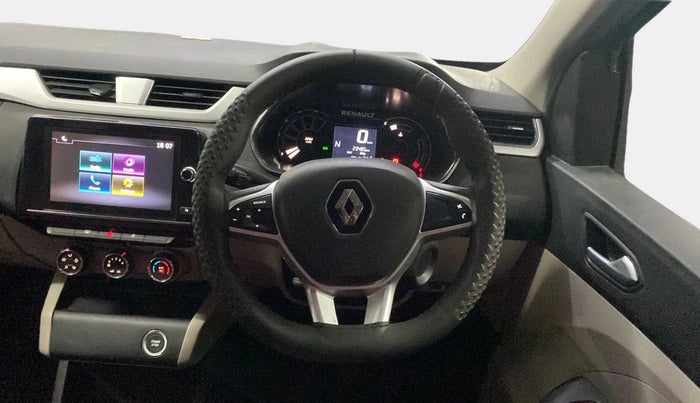 2021 Renault TRIBER RXZ AMT, Petrol, Automatic, 23,506 km, Steering Wheel Close Up
