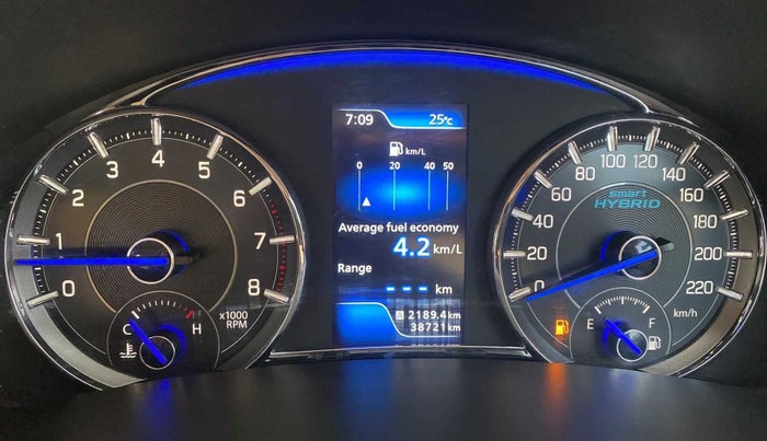 2018 Maruti Ciaz ZETA 1.5 SHVS MT PETROL, Petrol, Manual, 38,743 km, Odometer Image