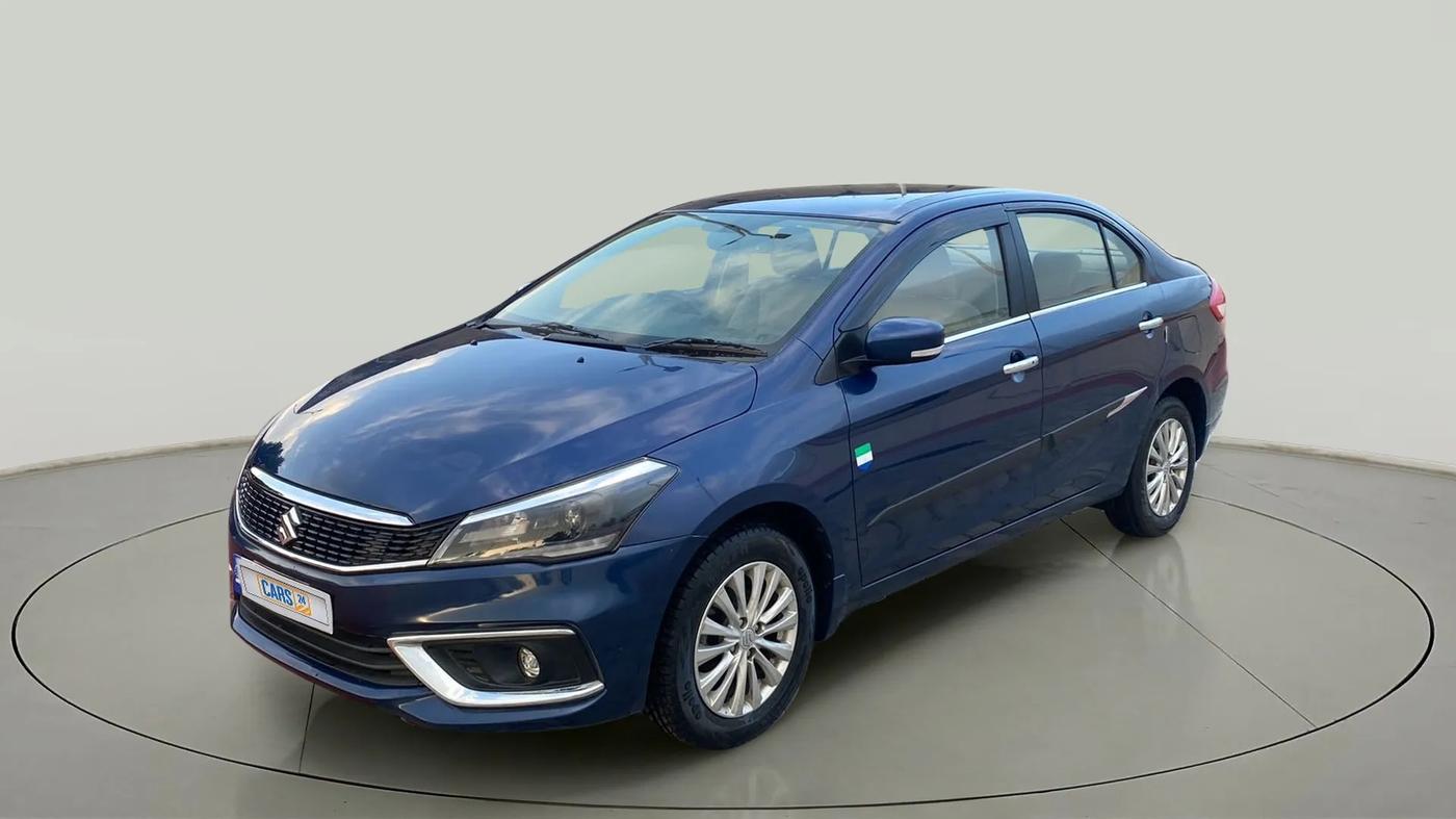 2018 Maruti Ciaz ZETA 1.5 SHVS MT PETROL, Petrol, Manual, 38,743 km, Left Front Diagonal