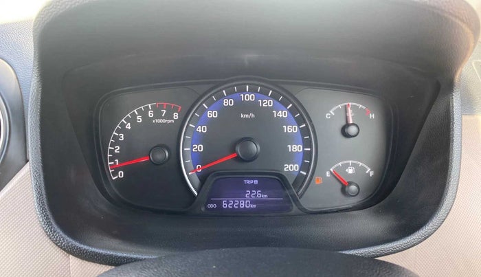 2016 Hyundai Xcent SX 1.2, Petrol, Manual, 62,256 km, Odometer Image