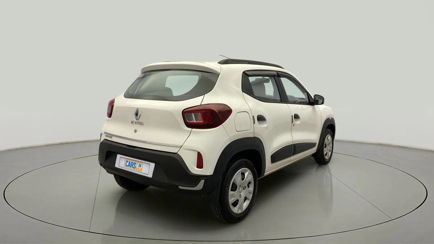 2022 Renault Kwid RXT 1.0 AMT, Petrol, Automatic, 3,052 km, Right Back Diagonal