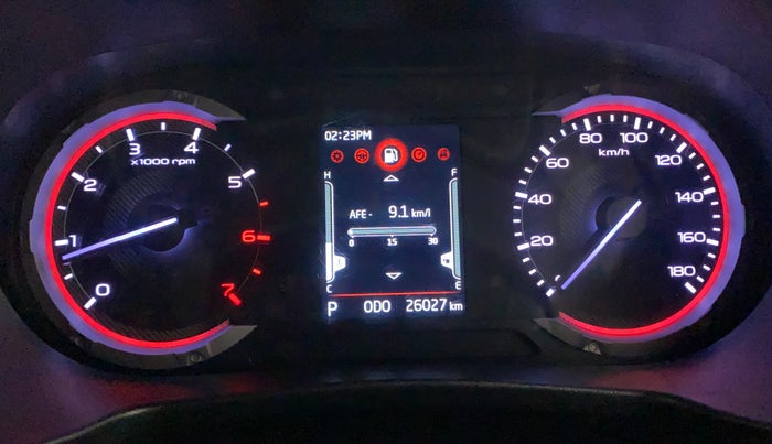 2021 Mahindra Thar LX PETROL HT 4WD AT, Petrol, Automatic, 26,107 km, Odometer Image