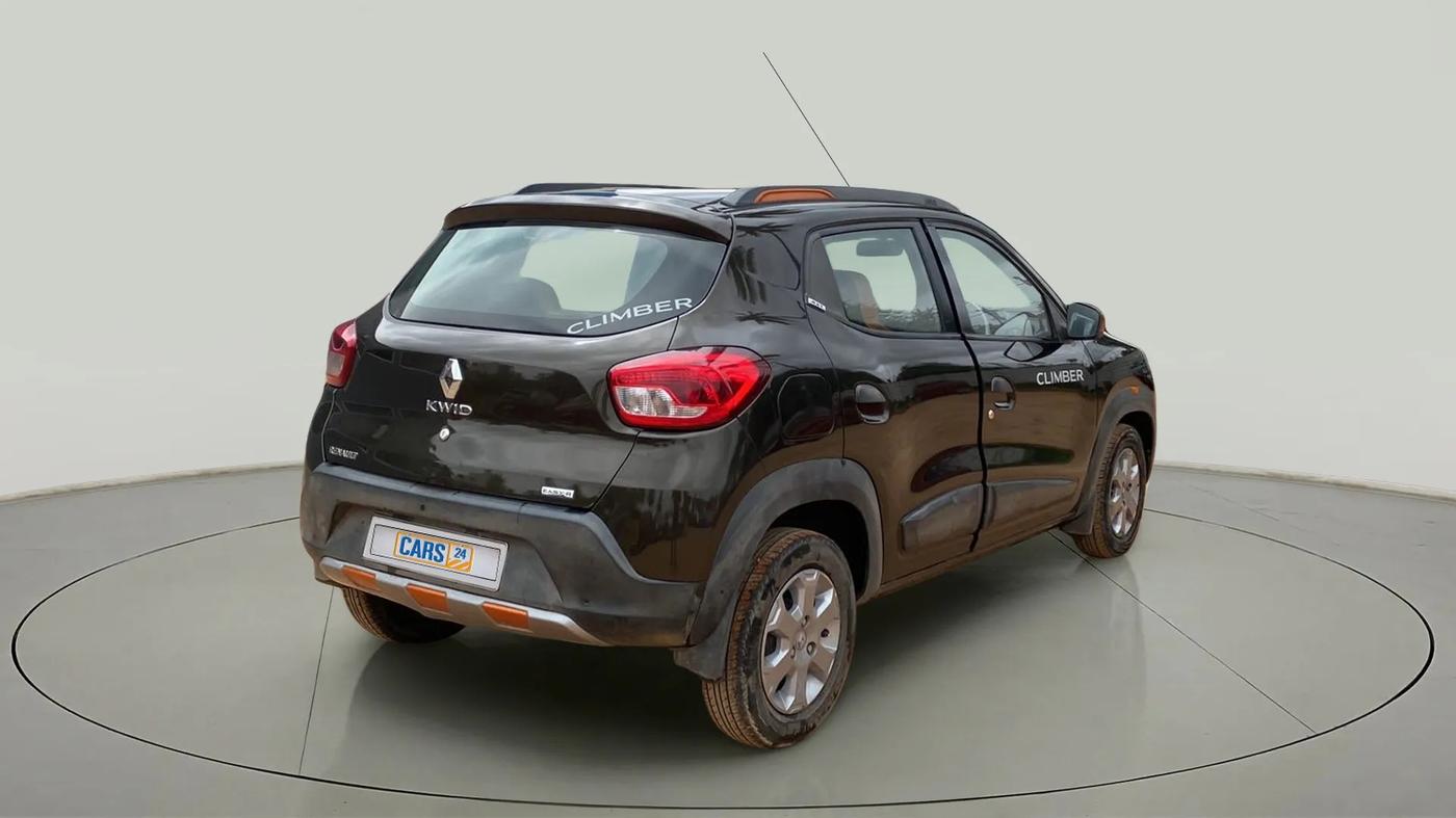 2019 Renault Kwid CLIMBER 1.0 AMT, Petrol, Automatic, 32,835 km, Right Back Diagonal