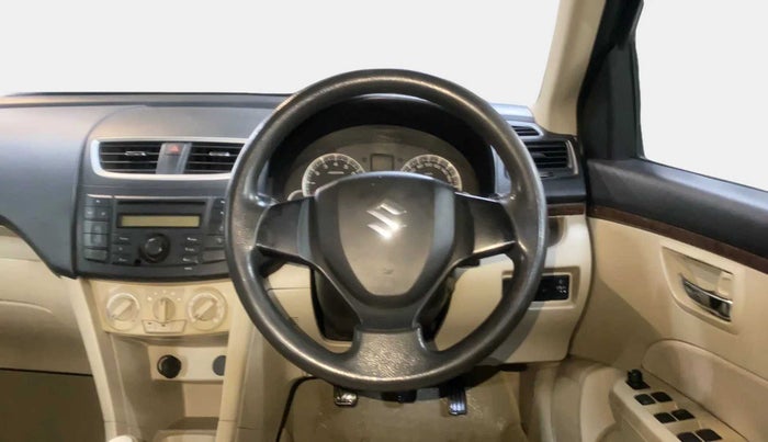 2014 Maruti Swift Dzire VXI, Petrol, Manual, 82,570 km, Steering Wheel Close Up