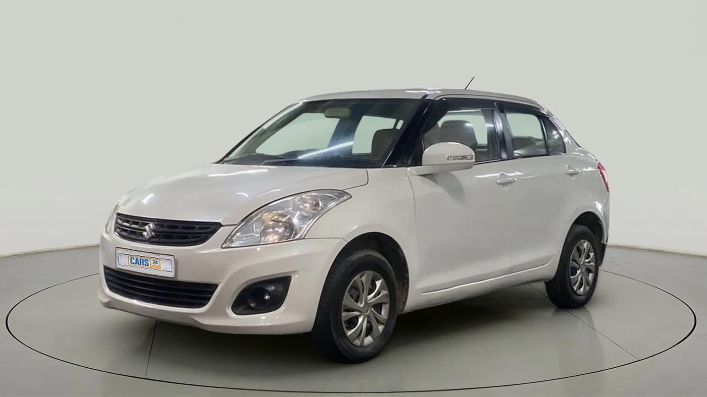 2014 Maruti Swift Dzire VXI, Petrol, Manual, 82,570 km, Left Front Diagonal