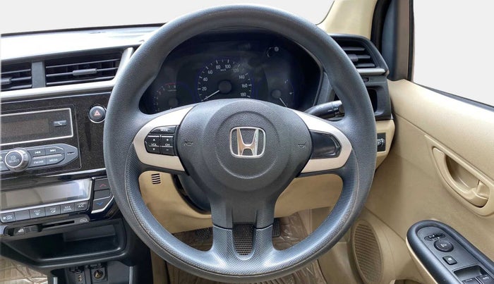 2017 Honda Amaze 1.2L I-VTEC S, Petrol, Manual, 42,353 km, Steering Wheel Close Up