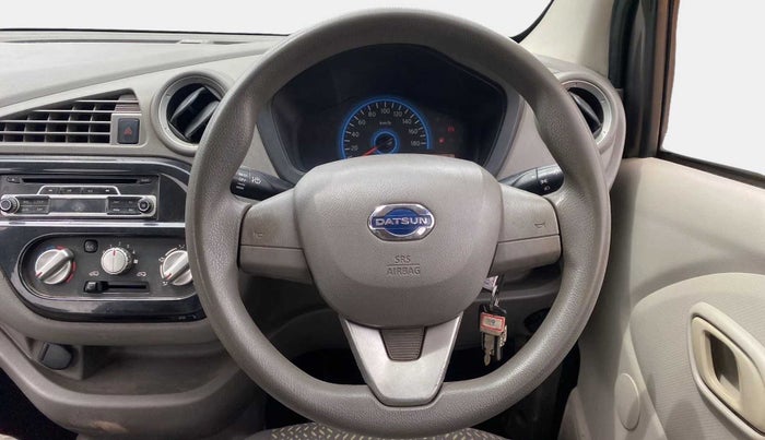 2016 Datsun Redi Go S, Petrol, Manual, 36,785 km, Steering Wheel Close Up
