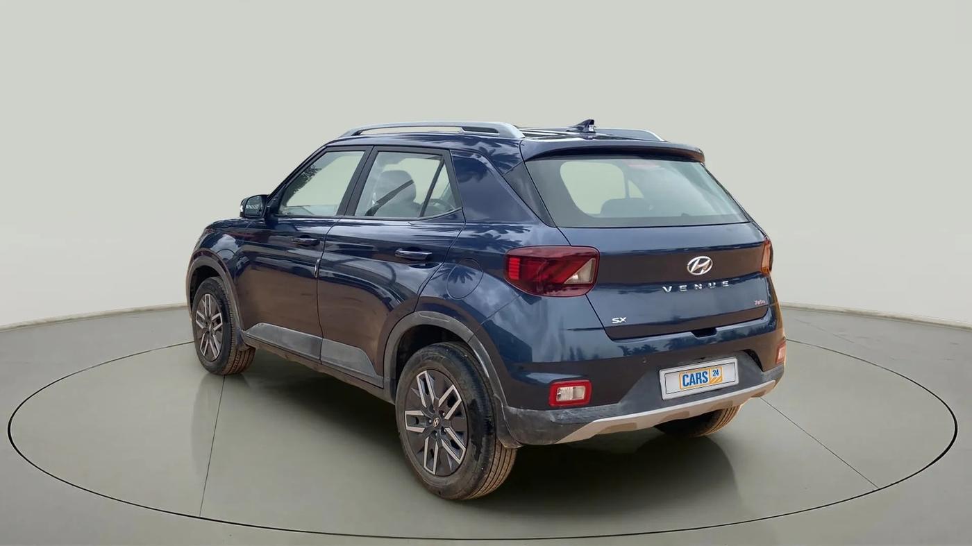 2022 Hyundai VENUE SX 1.0 TURBO IMT, Petrol, Manual, 27,838 km, Left Back Diagonal
