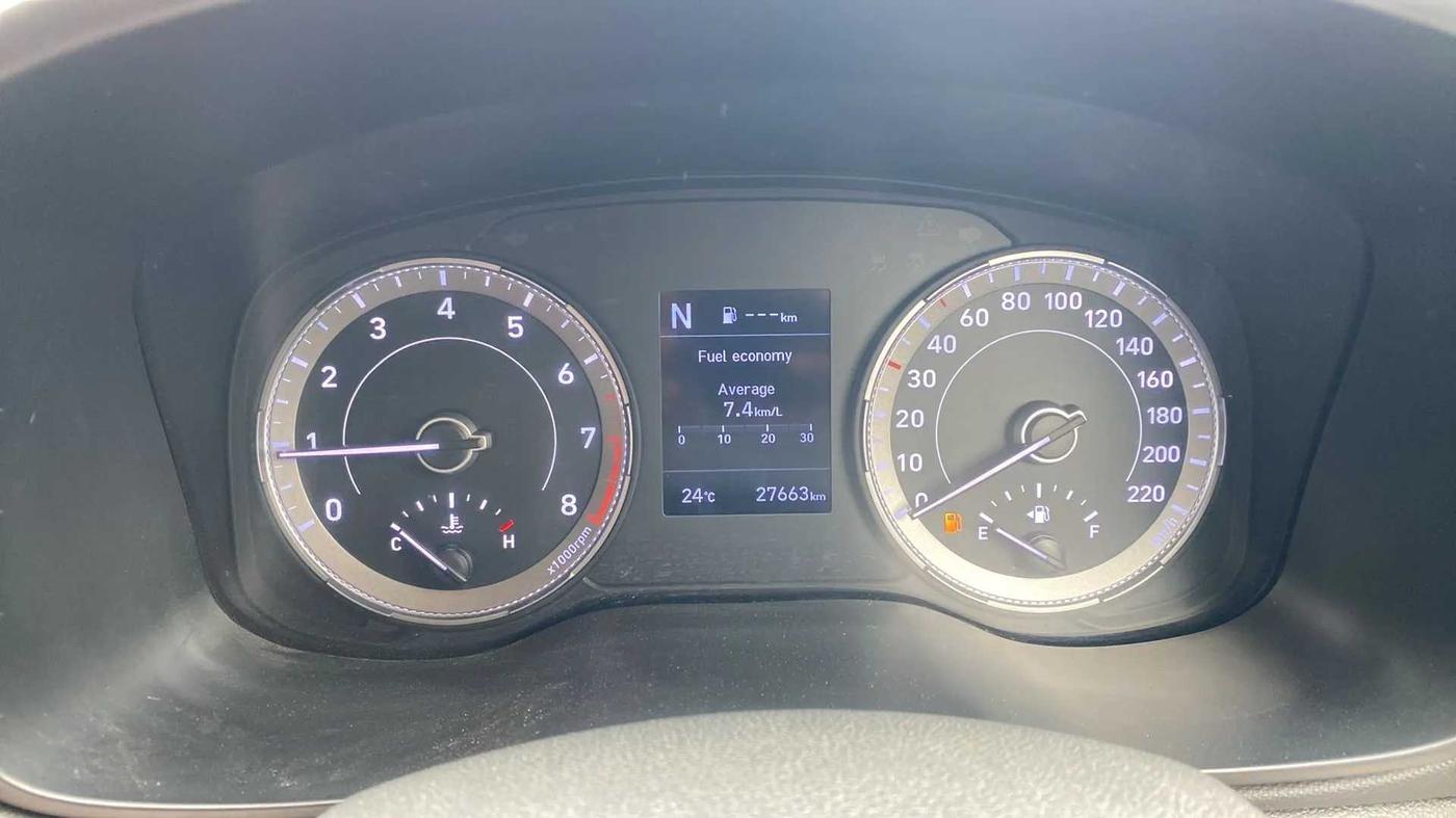 2022 Hyundai VENUE SX 1.0 TURBO IMT, Petrol, Manual, 27,838 km, Odometer Image