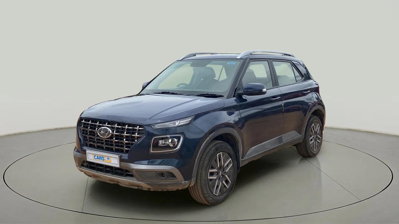2022 Hyundai VENUE SX 1.0 TURBO IMT, Petrol, Manual, 27,838 km, Left Front Diagonal