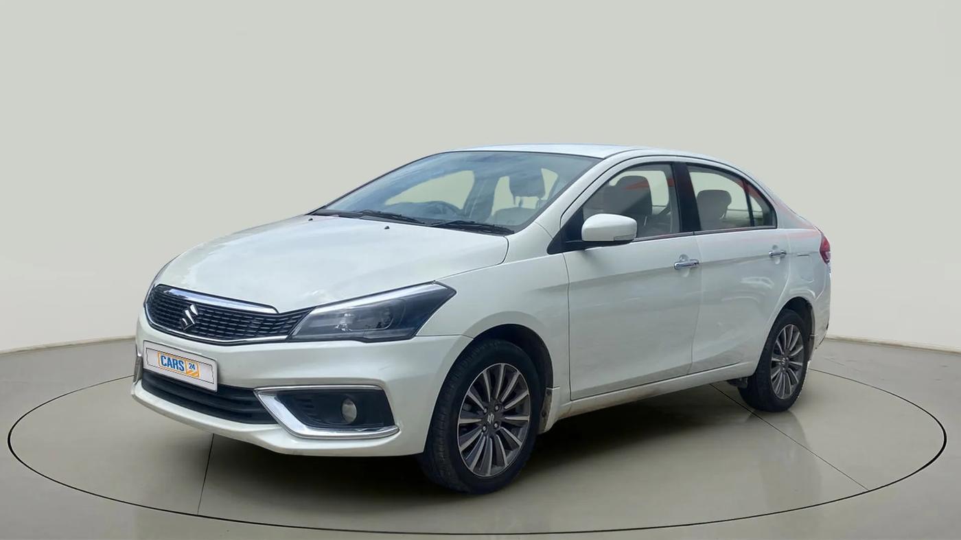 2022 Maruti Ciaz ALPHA 1.5 SHVS PETROL, Petrol, Manual, 17,326 km, Left Front Diagonal