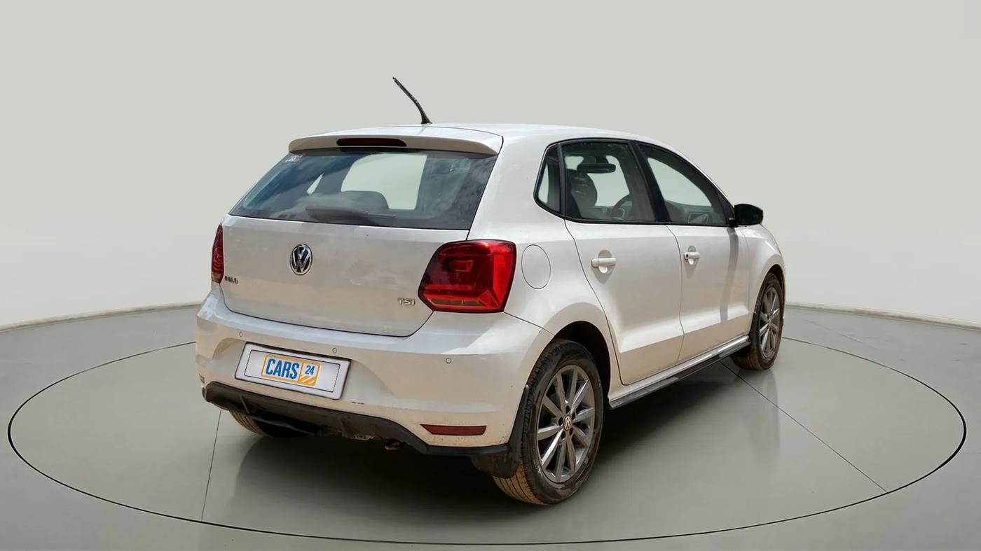 2021 Volkswagen Polo HIGHLINE PLUS 1.0L TSI AT, Petrol, Automatic, 60,040 km, Right Back Diagonal