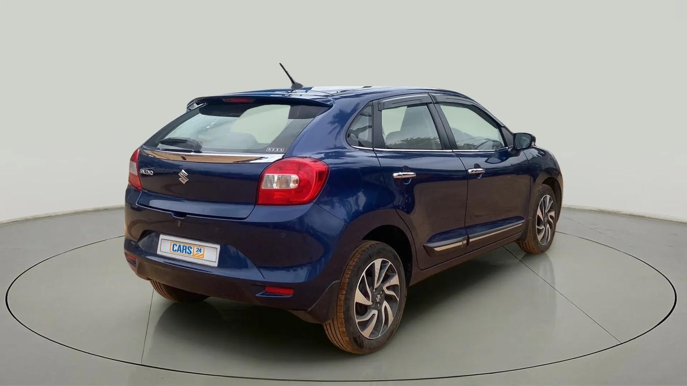 2021 Maruti Baleno ZETA CVT PETROL 1.2, Petrol, Automatic, 9,867 km, Right Back Diagonal