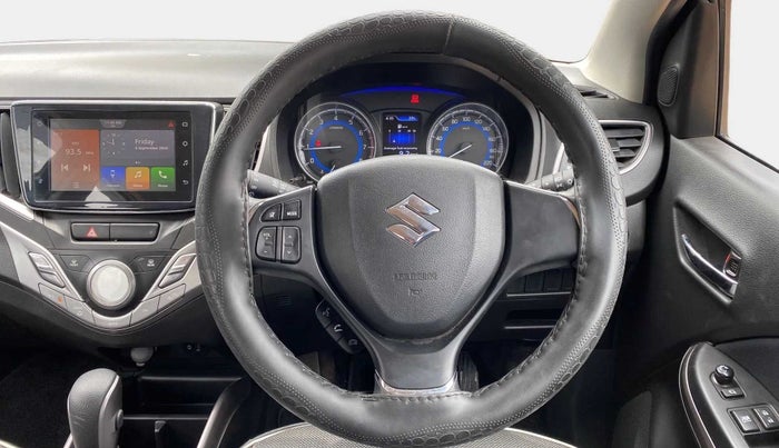 2021 Maruti Baleno ZETA CVT PETROL 1.2, Petrol, Automatic, 9,867 km, Steering Wheel Close Up