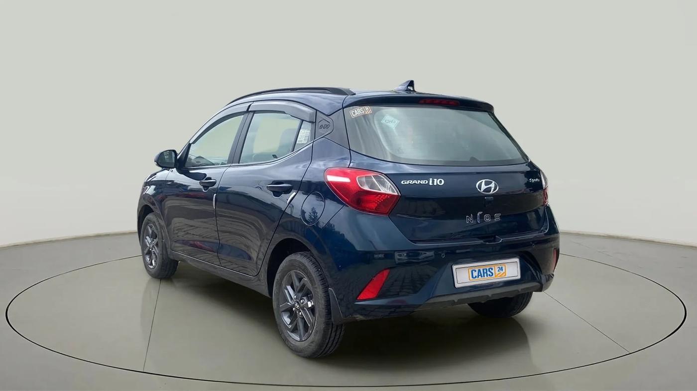 2022 Hyundai GRAND I10 NIOS SPORTZ 1.2 KAPPA VTVT CNG, CNG, Manual, 20,677 km, Left Back Diagonal