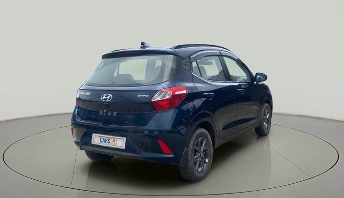 2022 Hyundai GRAND I10 NIOS SPORTZ 1.2 KAPPA VTVT CNG, CNG, Manual, 20,677 km, Right Back Diagonal