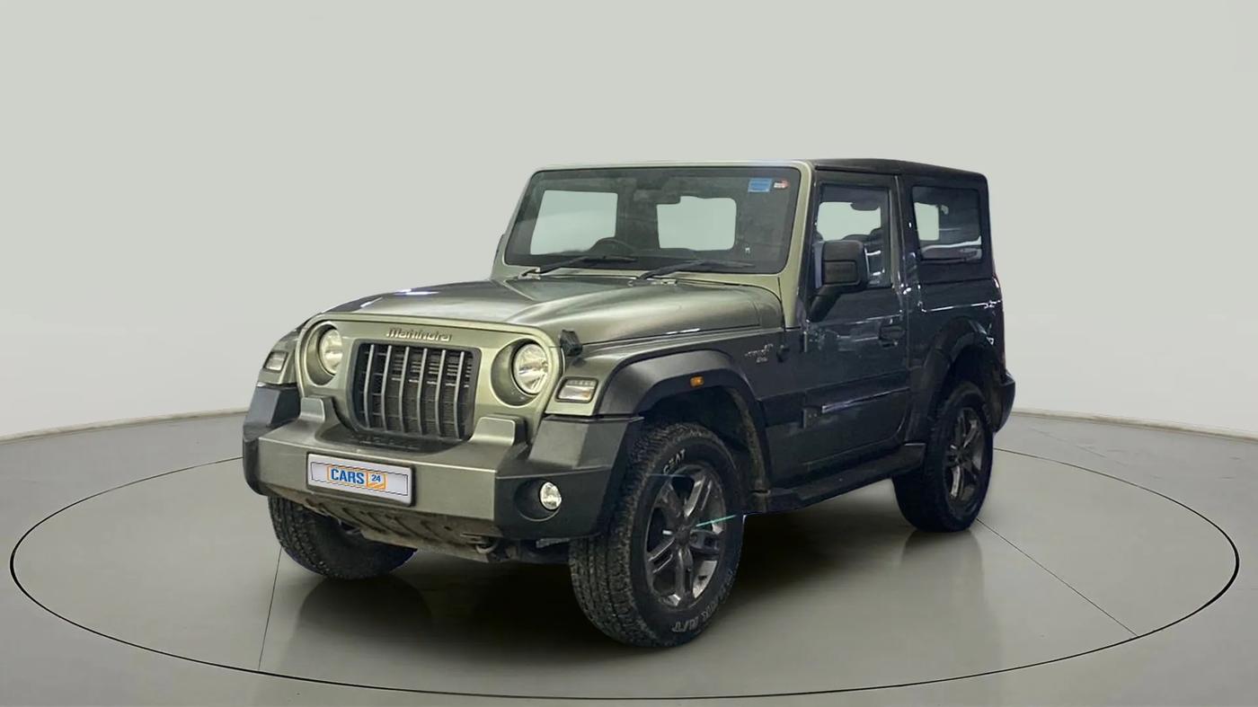 2022 Mahindra Thar LX HT PETROL 4WD MT, Petrol, Manual, 5,432 km, Left Front Diagonal