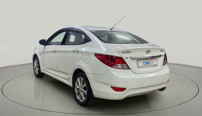 2013 Hyundai Verna FLUIDIC 1.6 VTVT SX, Petrol, Manual, 70,990 km, Left Back Diagonal