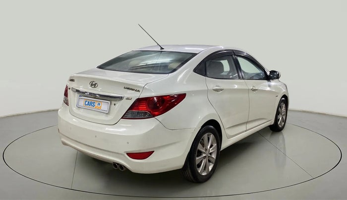 2013 Hyundai Verna FLUIDIC 1.6 VTVT SX, Petrol, Manual, 70,990 km, Right Back Diagonal