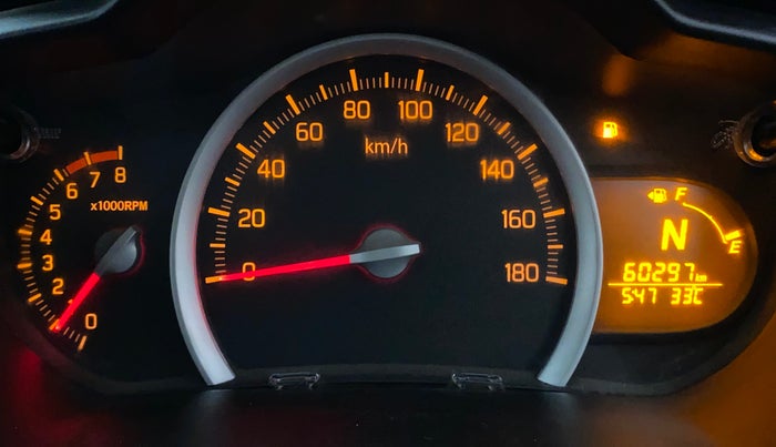 2017 Maruti Celerio VXI AMT, Petrol, Automatic, 60,576 km, Odometer Image