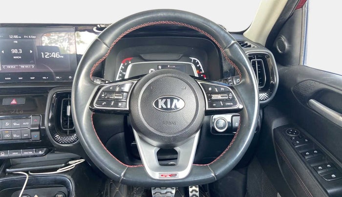 2021 KIA SONET GTX PLUS 1.0 DCT, Petrol, Automatic, 41,423 km, Steering Wheel Close Up