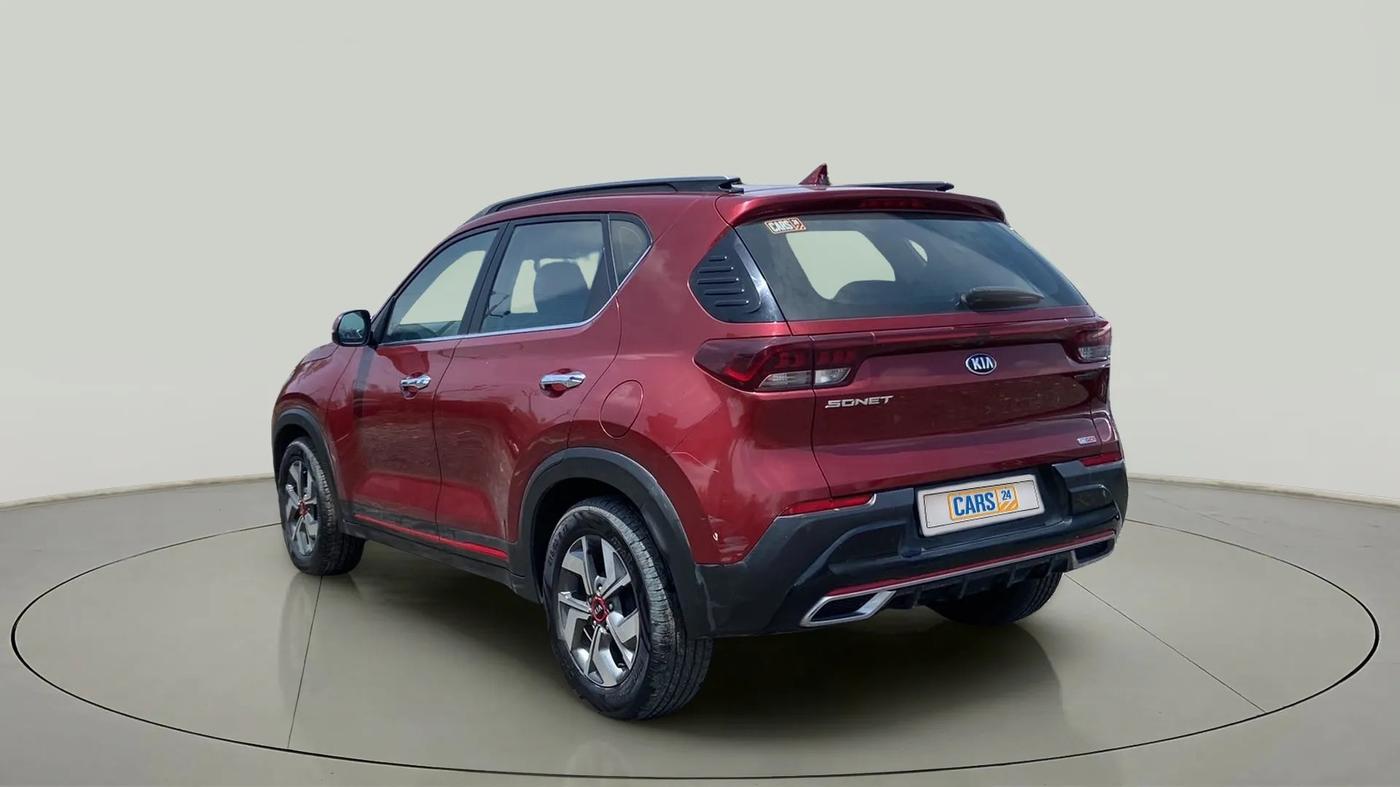 2021 KIA SONET GTX PLUS 1.0 DCT, Petrol, Automatic, 41,423 km, Left Back Diagonal